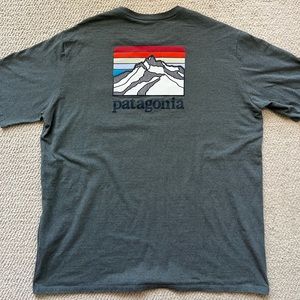 Patagonia Grey large men’s tshirt